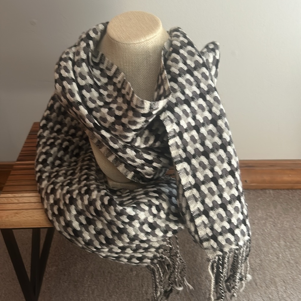 Banana Republic Wool Blend Woven Scarf